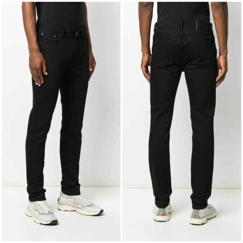 NWT Acne Studios North Stay Black Jeans Slim Skinny Fit Sz 30x32